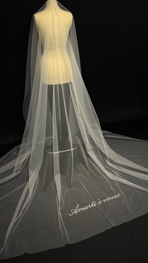 PERSONALIZED VEIL 50 cm