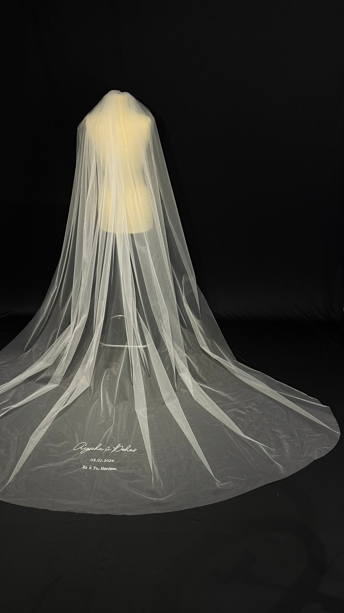 PERSONALIZED VEIL 30 cm